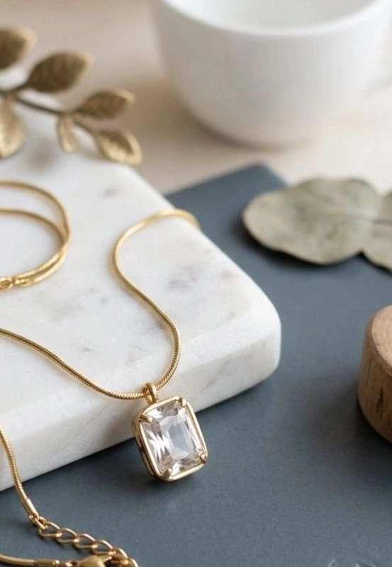 Emerald-Cut Radiance Pendant